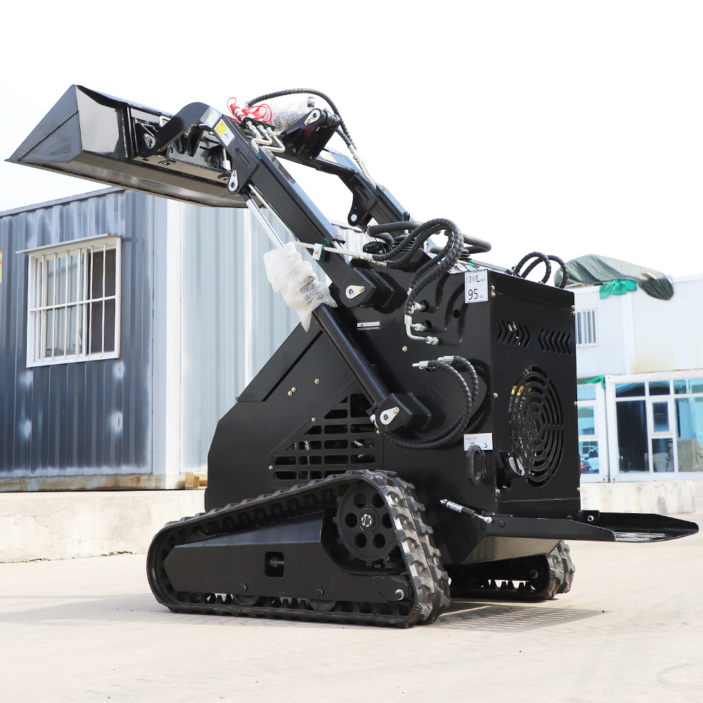 HX380 Tracked Mini Skid Steer Loader view 5