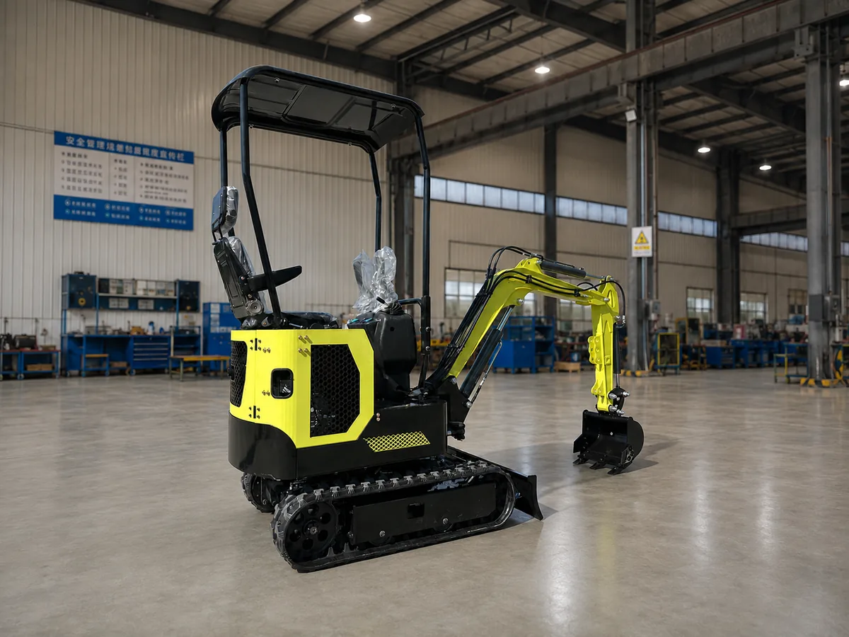 T10-PRO Lithium Battery Mini Excavator view 3