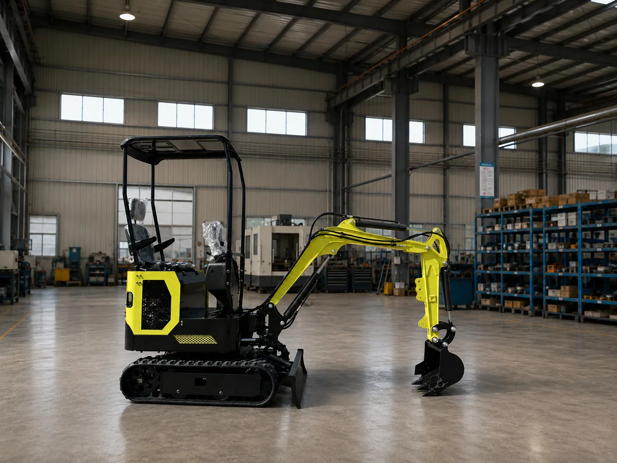 T10-PRO Lithium Battery Mini Excavator view 2
