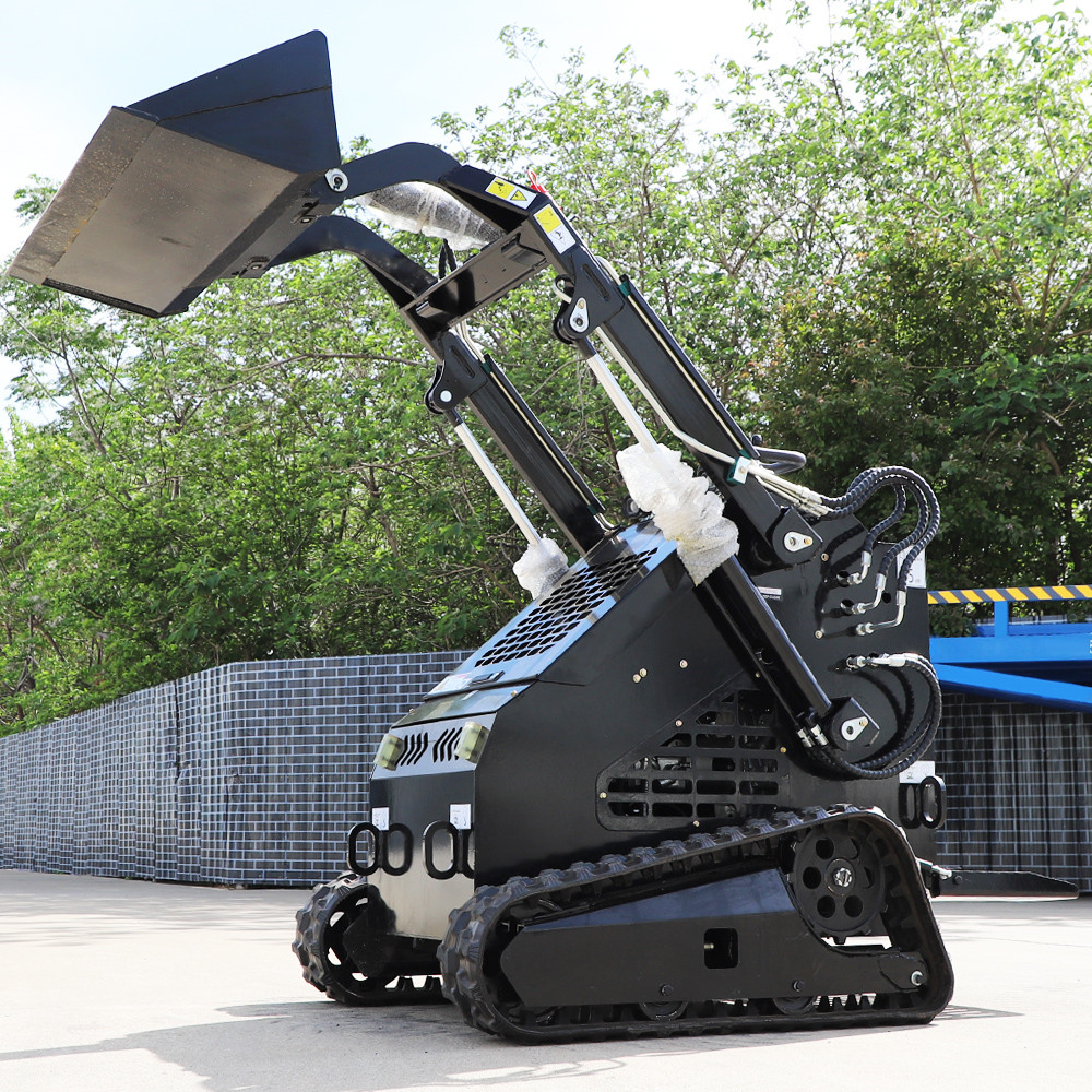 HX380 Tracked Mini Skid Steer Loader view 4