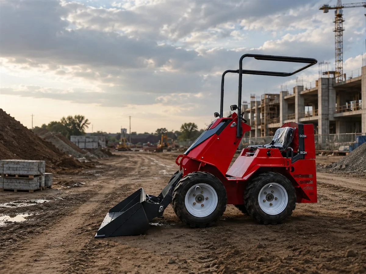 S390 Ride-On Mini Skid Steer Loader view 4