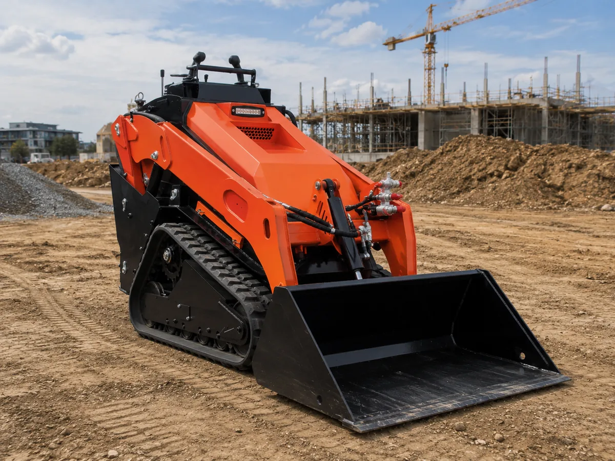 V1000 Tracked Skid Steer Loader view 2