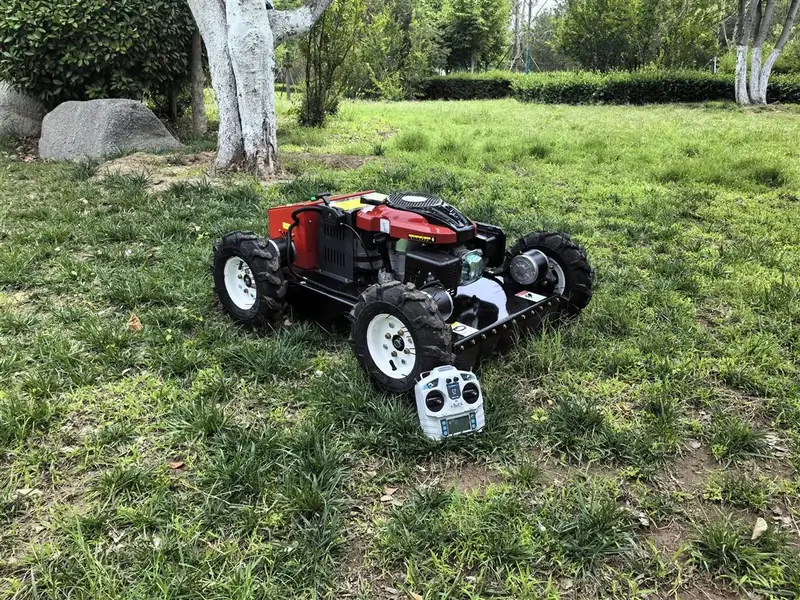 Remote Control Mower Applications for Slopes, Farms and Orchards