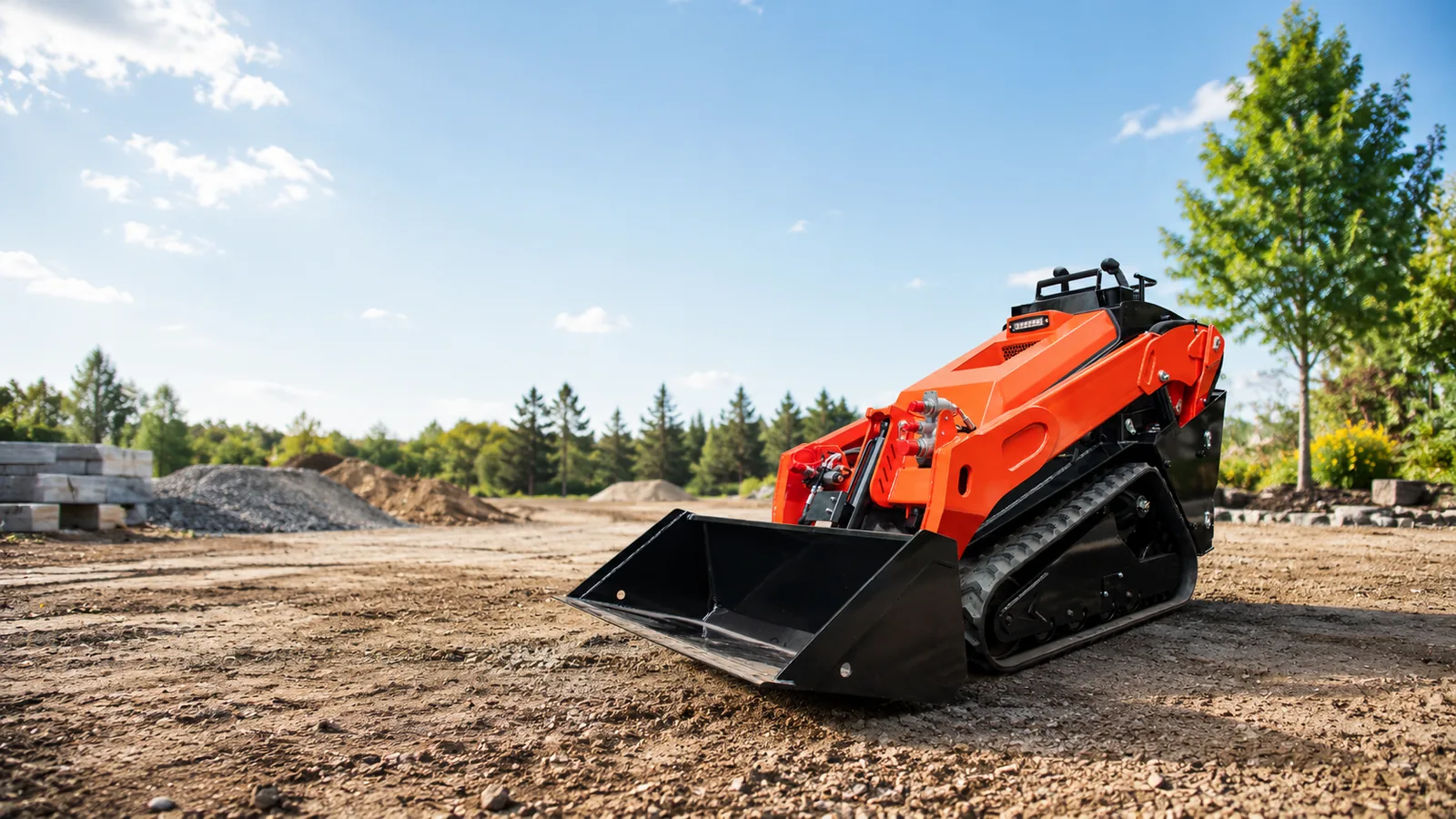 V1000 Tracked Skid Steer Loader
