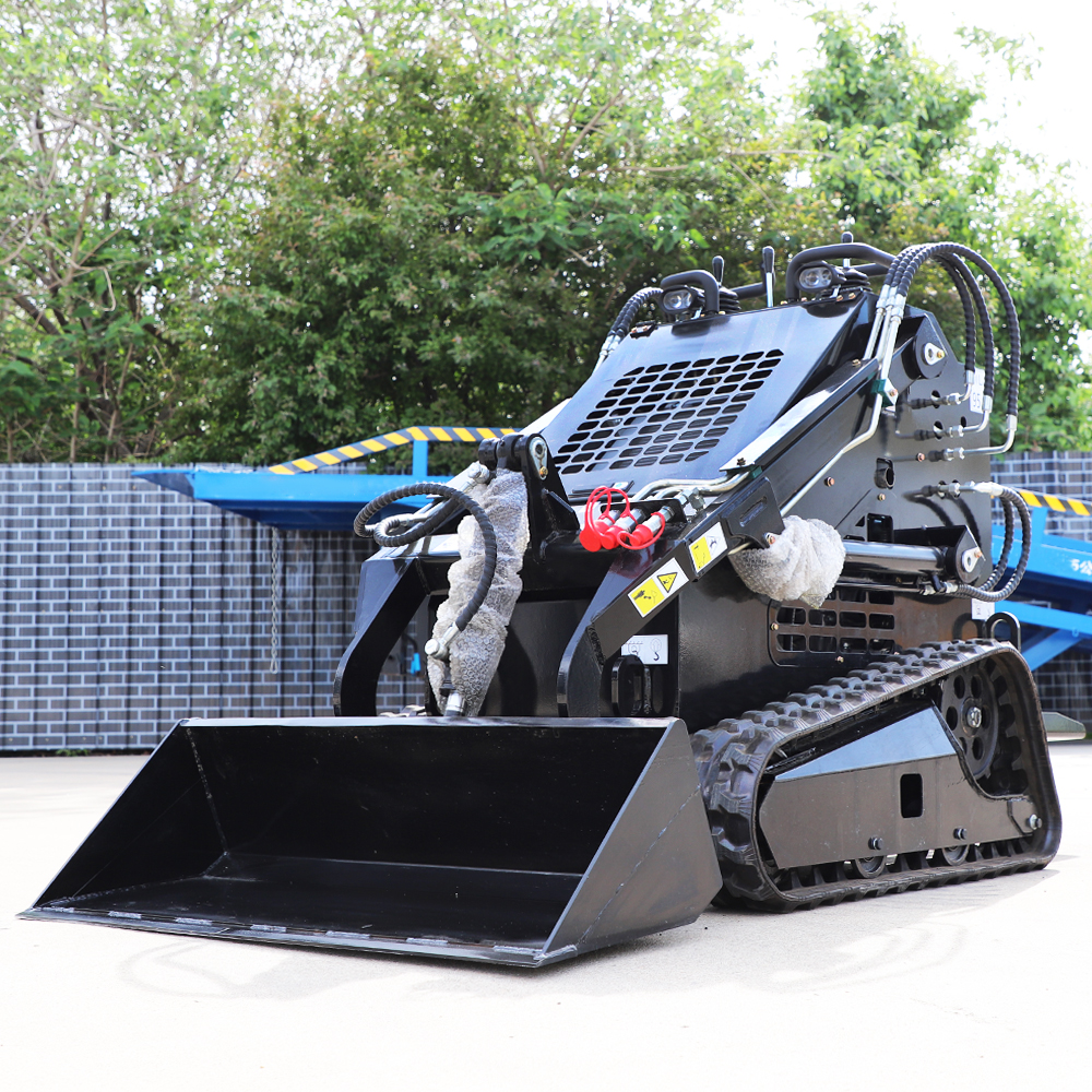 HX380 Tracked Mini Skid Steer Loader view 2