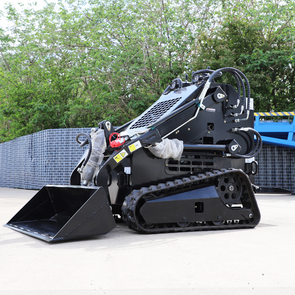 HX380 Tracked Mini Skid Steer Loader view 3