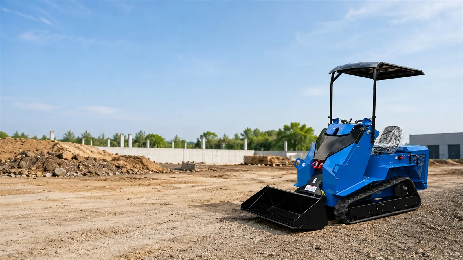 T490 Ride-On Mini Skid Steer Loader
