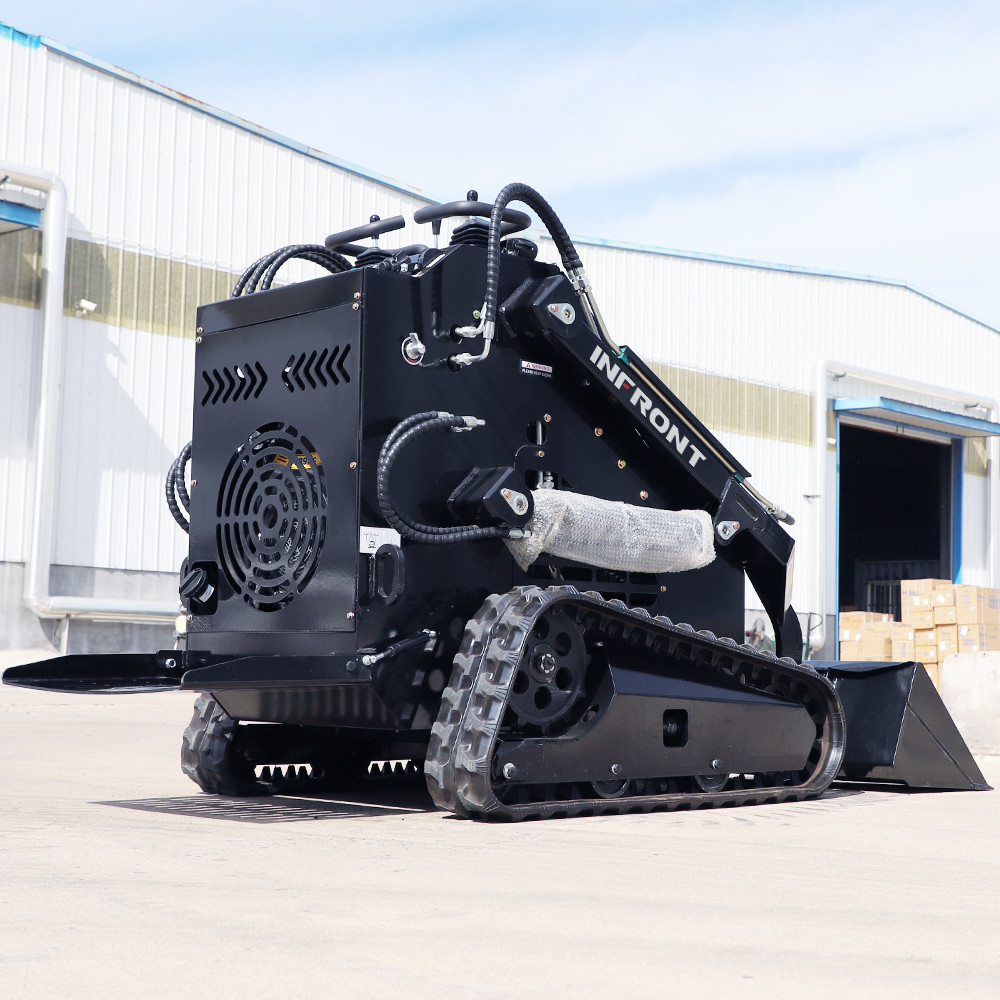 HX380 Tracked Mini Skid Steer Loader view 6