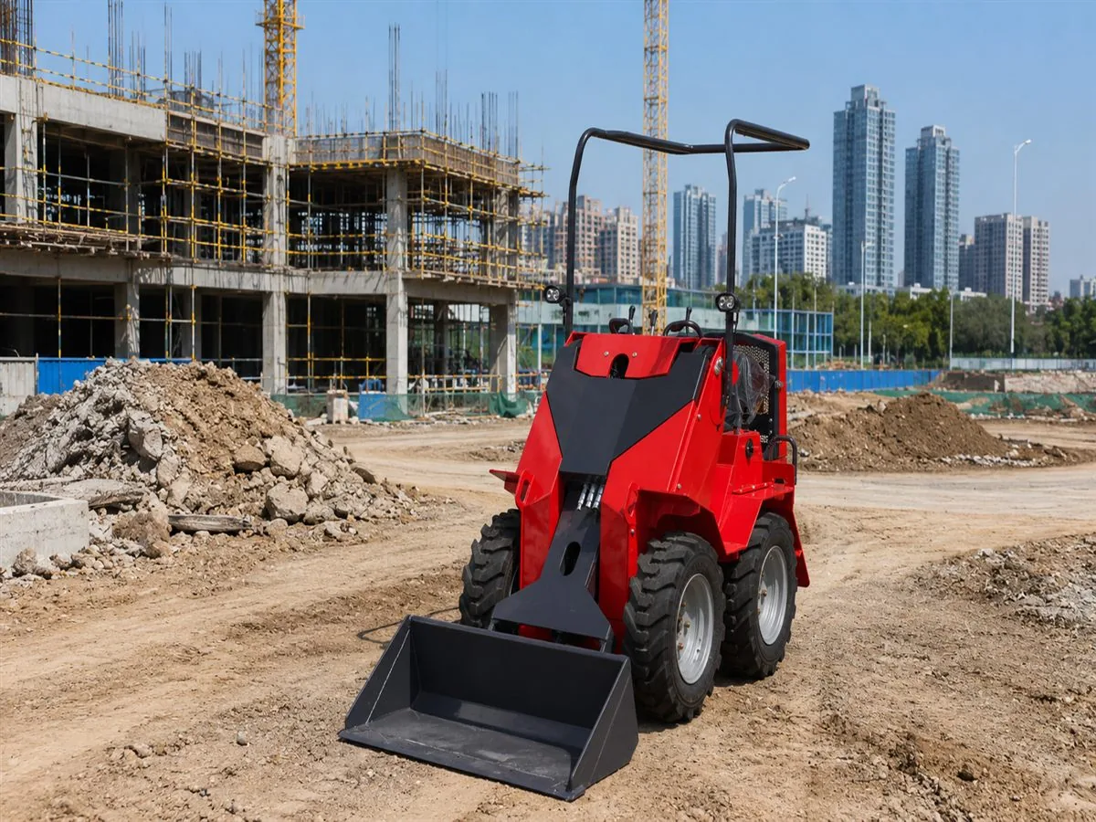 S390 Ride-On Mini Skid Steer Loader view 3