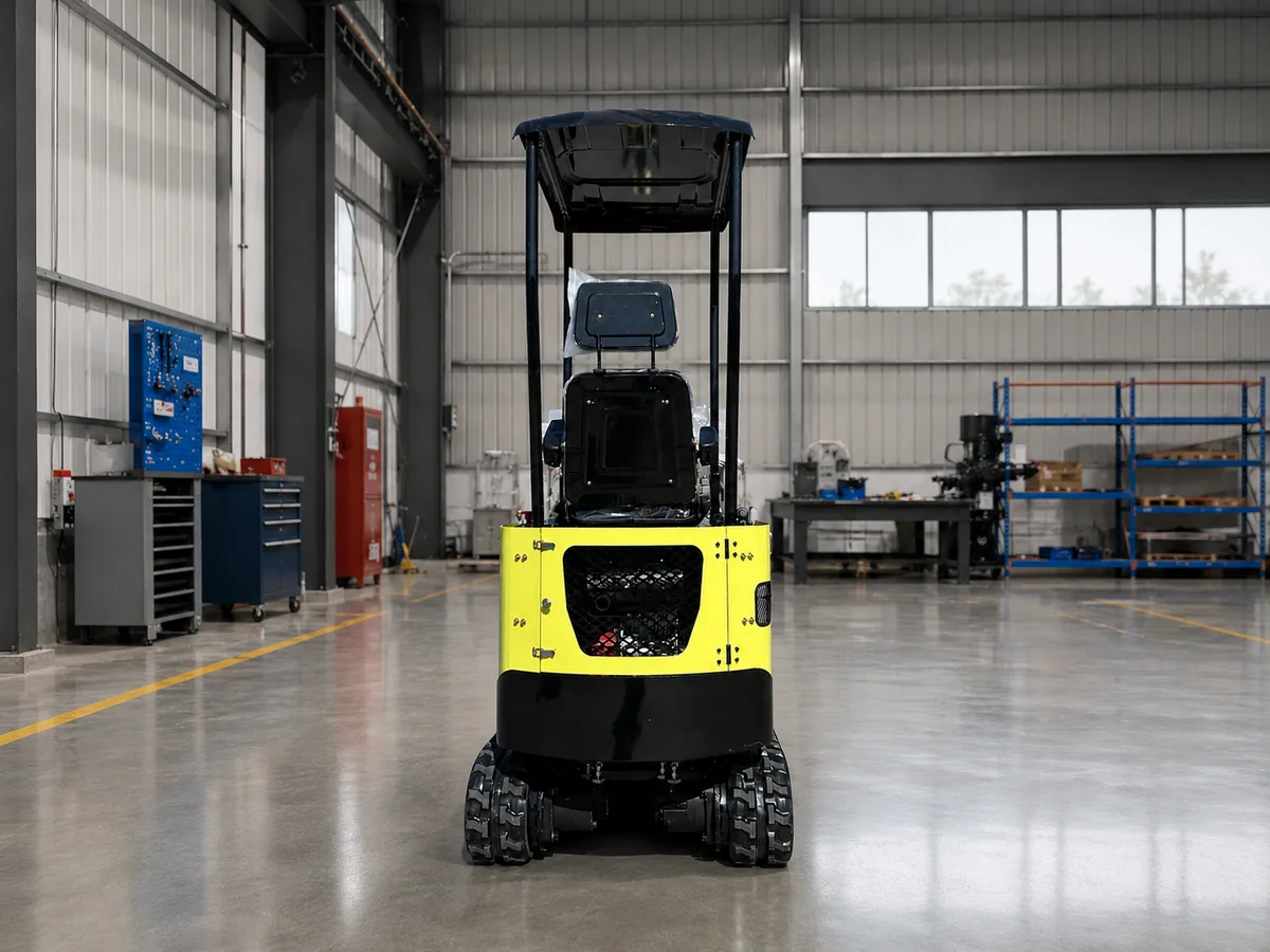 T10-PRO Lithium Battery Mini Excavator view 4