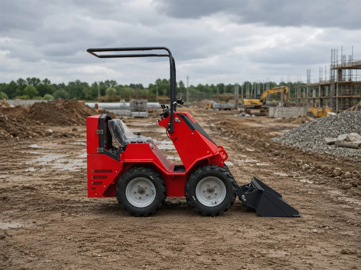 S390 Ride-On Mini Skid Steer Loader view 2
